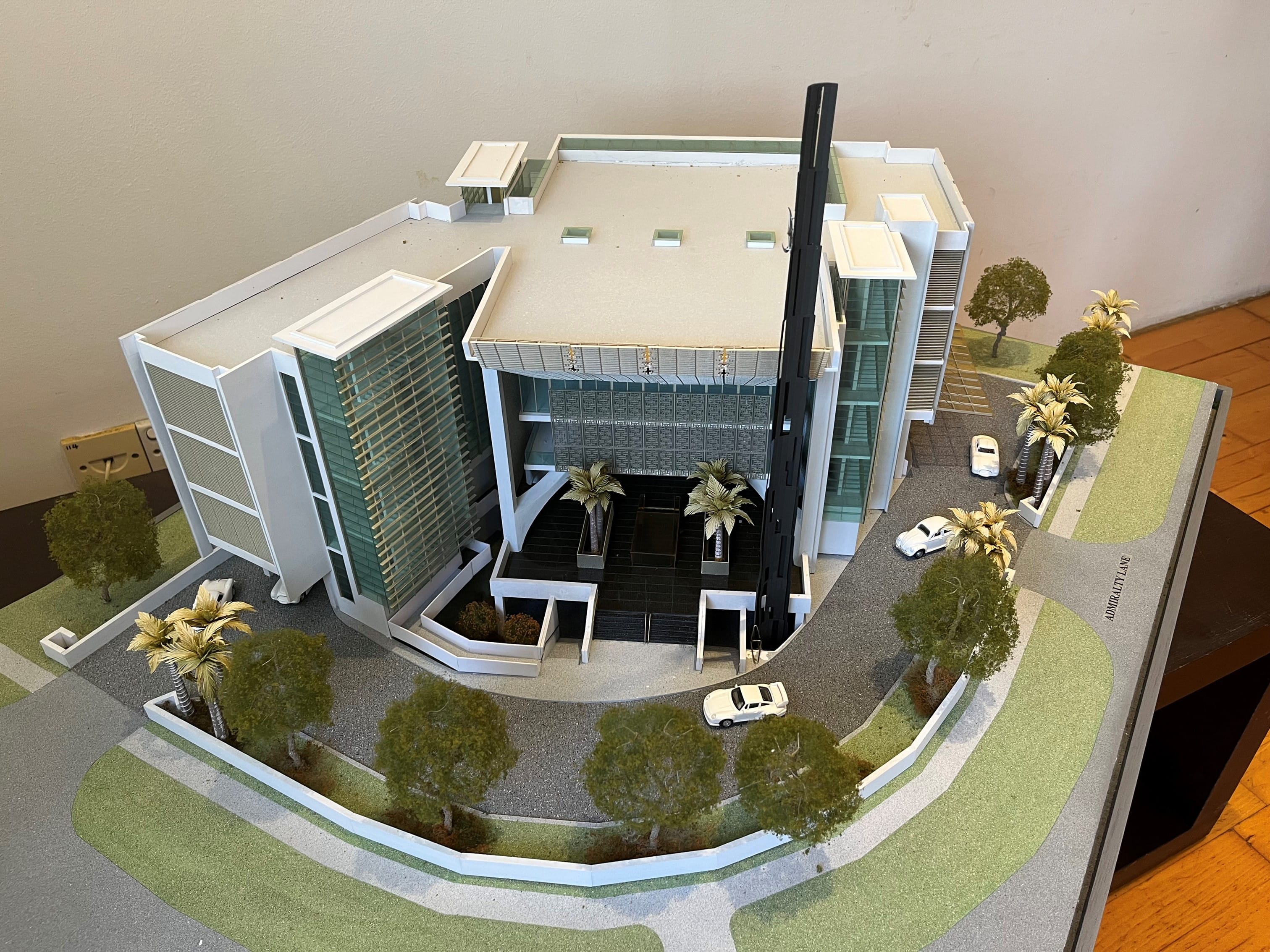 Model of of Assyafaah Mosque, 2004. Designed and donated by architect Tan Kok Hiang, courtesy of URA.
